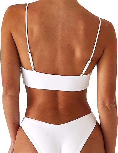Womens Bikini Black Push Up Brazilian Two Piece Swimsuit